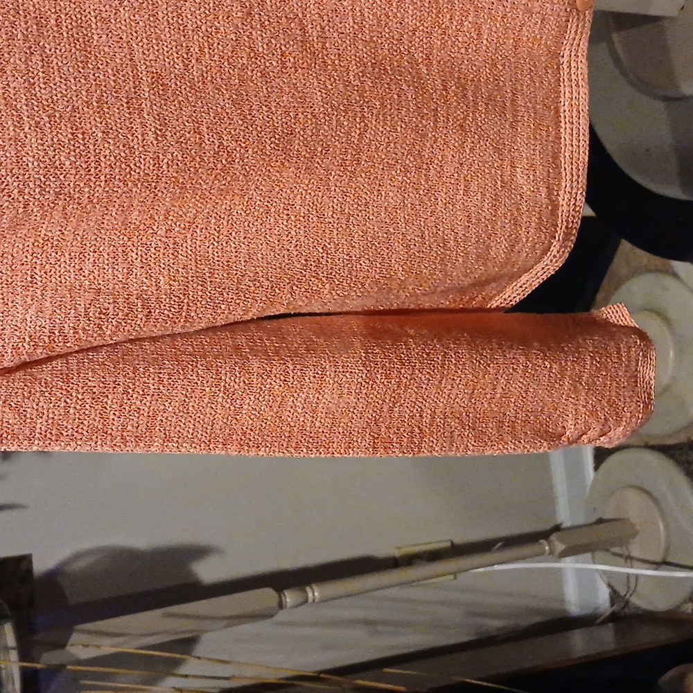 Final Price Pendleton Orange V-Neck Buttoned Down… - image 6